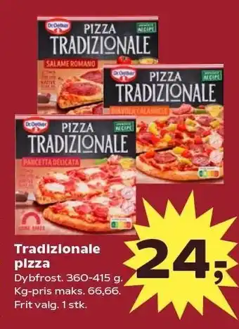 Kvickly DR. OETKER Tradizionale pizza tilbud