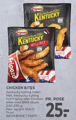 MENY CHICKEN BITES tilbud