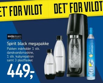 Føtex Spirit black megapakke tilbud