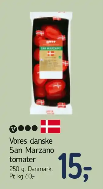 Føtex Vores danske San Marzano tomater tilbud