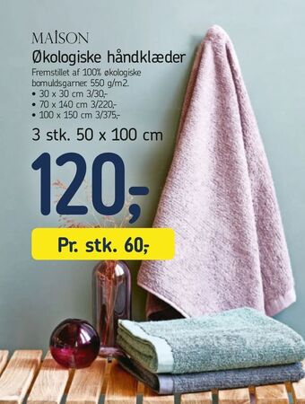 Økologiske håndklæder
