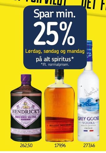 Føtex Spiritus tilbud