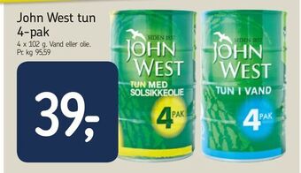 Føtex John West tun tilbud