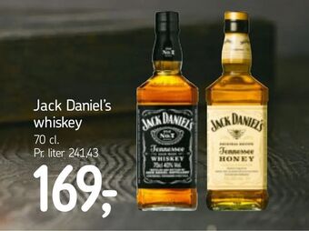 Føtex Jack Daniel's whiskey tilbud
