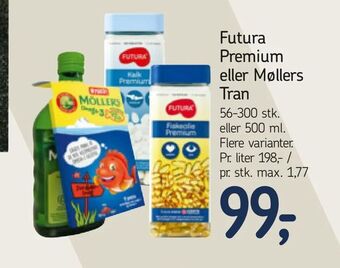 Føtex Futura Premium eller Møllers Tran tilbud