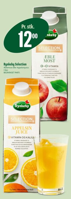 Min Købmand Rynkeby Selection tilbud