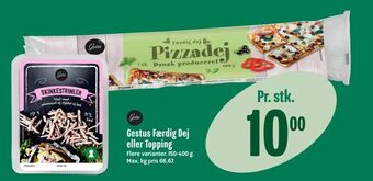 Min Købmand Gestus Færdig Dej eller Topping tilbud