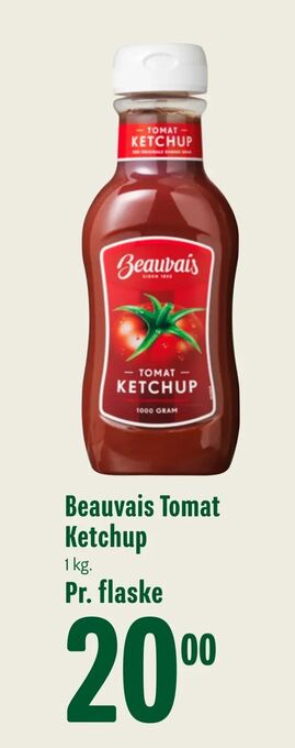 Min Købmand Beauvais Tomat Ketchup tilbud