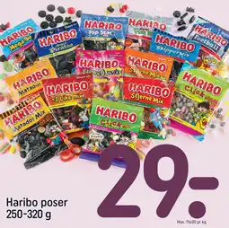 REMA 1000 Haribo poser 250-320 g tilbud