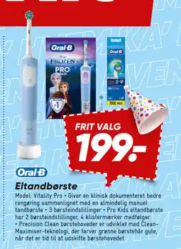 Bilka Eltandbørste tilbud