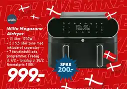 Bilka Wilfa Megazone Airfryer tilbud