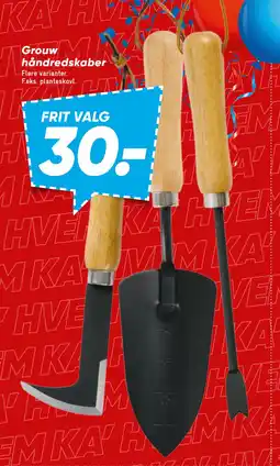 Bilka Grouw håndredskaber tilbud