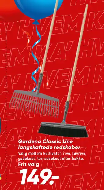 Bilka Gardena Classic Line langskaftede redskaber tilbud