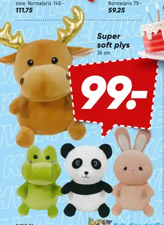 Bilka Super soft plys tilbud