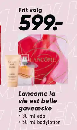 Bilka Lancome la vie est belle gaveæske tilbud