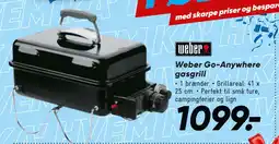 Bilka Weber Go-Anywhere gasgrill tilbud