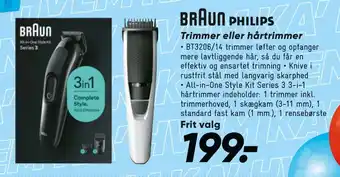 Bilka Trimmer eller hårtrimmer tilbud