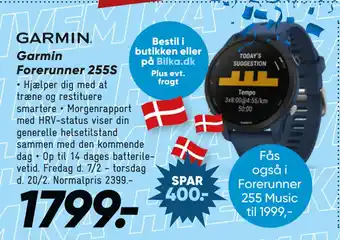 Bilka Garmin Forerunner 255S tilbud