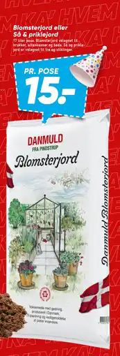 Blomsterjord eller Så & priklejord