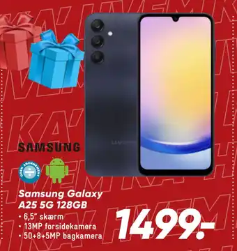 Bilka Samsung Galaxy A25 5G 128GB tilbud