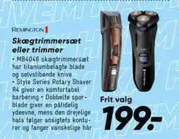 Bilka Skægtrimmersæt eller trimmer tilbud