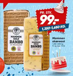 Bilka Mammen skæreost tilbud