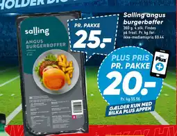 Bilka Salling angus burger bøffer tilbud