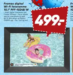 Bilka Frameo digital Wi-Fi fotoramme 10,1” PFF-1024B/W tilbud