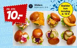 Bilka Sliders tilbud