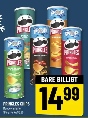 Løvbjerg PRINGLES CHIPS tilbud