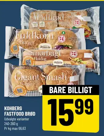 Løvbjerg KOHBERG FASTFOOD BRØD tilbud