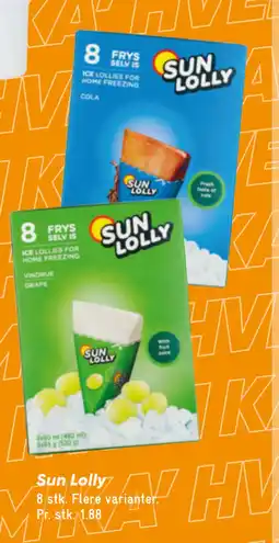 Bilka Sun Lolly tilbud