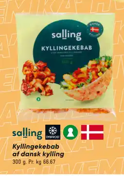 Bilka Kyllingekebab af dansk kylling tilbud