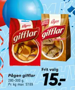 Bilka Pågen gifflar tilbud