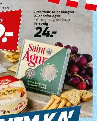 Bilka Président saint morgon eller saint agur tilbud