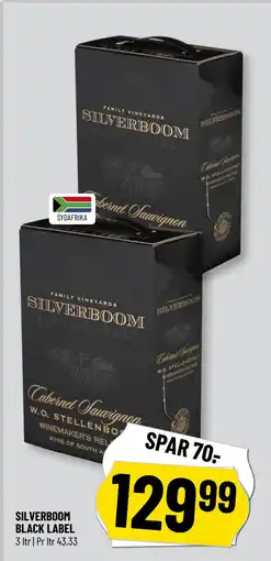 Løvbjerg SILVERBOOM BLACK LABEL tilbud