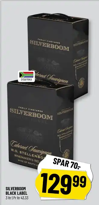 Løvbjerg SILVERBOOM BLACK LABEL tilbud