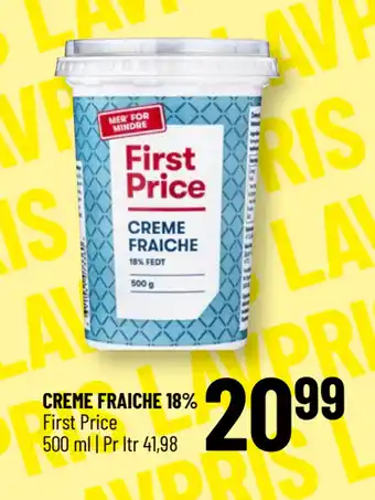 Løvbjerg CREME FRAICHE 18% tilbud