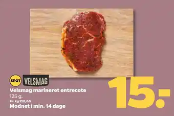 Netto Velsmag marineret entrecote tilbud