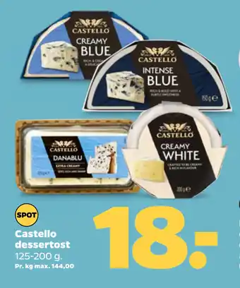 Netto Castello dessertost tilbud