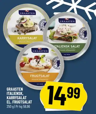 Løvbjerg GRAASTEN ITALIENSK, KARRYSALAT EL. FRUGTSALAT tilbud