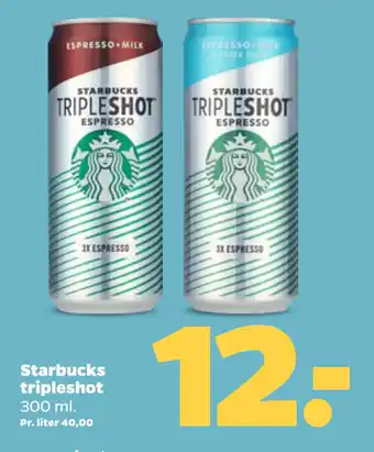 Netto Starbucks tripleshot tilbud