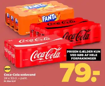 Netto Coca-Cola sodavand tilbud