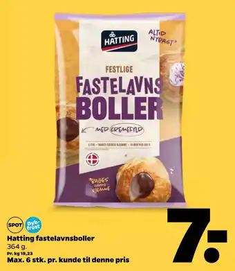 Netto Hatting fastelavnsboller tilbud