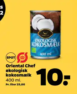 Netto Oriental Chef økologisk kokosmælk tilbud