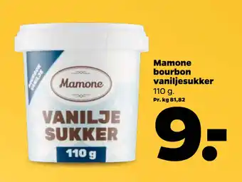 Netto Mamone bourbon vaniljesukker tilbud