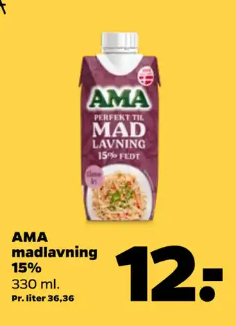 Netto AMA madlavning 15% tilbud