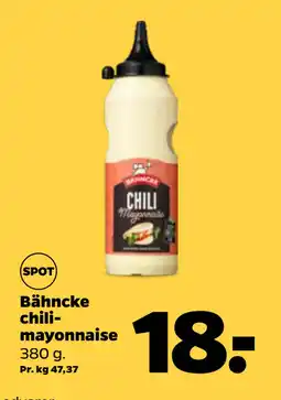 Netto Bähncke chilimayonnaise tilbud