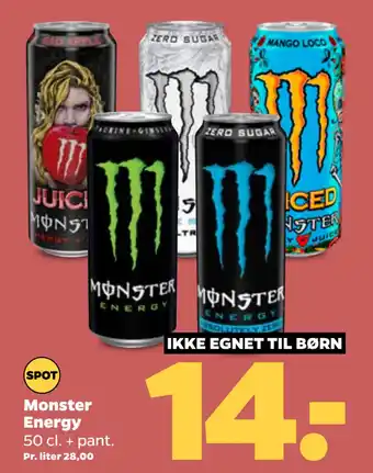 Netto Monster Energy tilbud