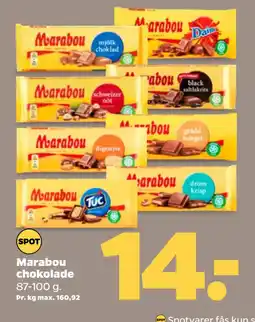 Netto Marabou chokolade tilbud